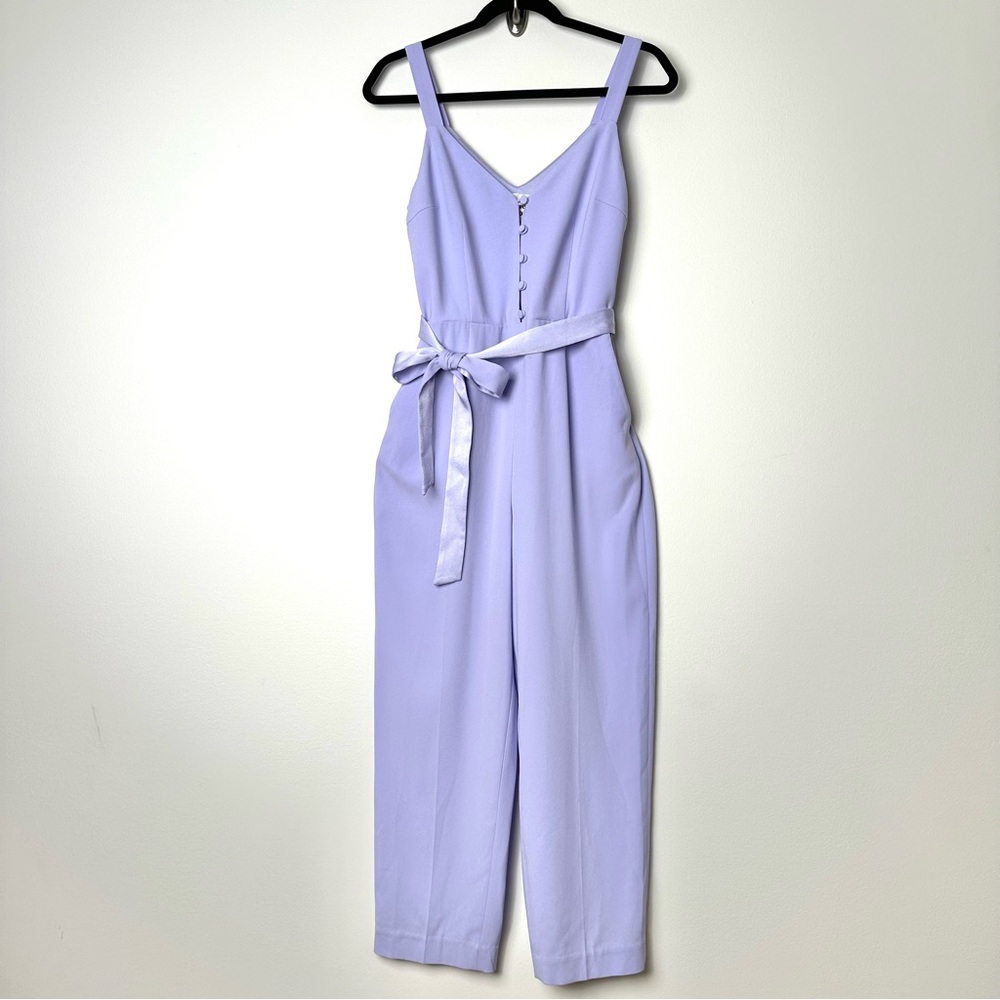 Little Moon Ivory Sleeveless Jumpsuit